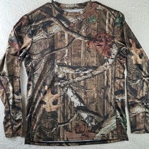 Mossy Oak Break Up Infinity Shirt Mens Medium (38-40) Camouflage Long Sleeve
